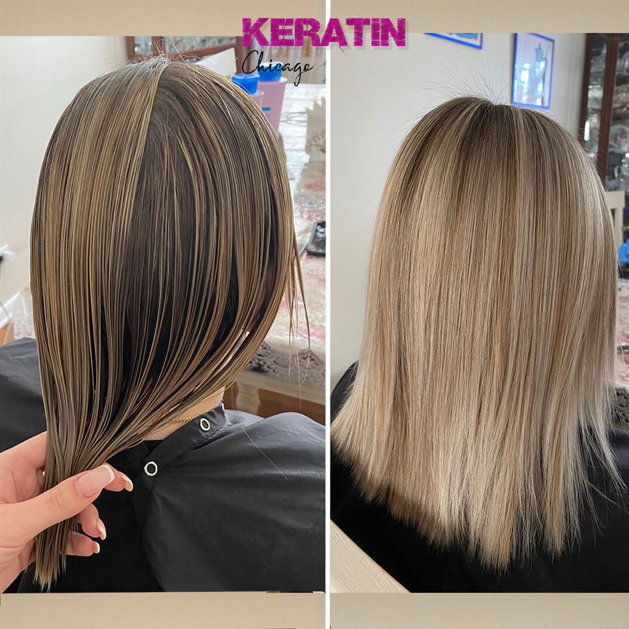 До и после — модификация волос